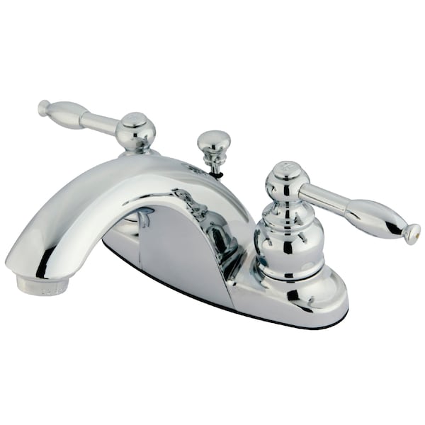 4" Centerset Bathroom Faucet, Chrome